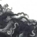 24" Black Genuine Tibetan Lamb Fur Pillow With Microsuede Backing - Homeroots - Flyclothing LLC