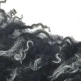 24" Black Genuine Tibetan Lamb Fur Pillow With Microsuede Backing - Homeroots
