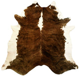 6 Ft Classic Brindled Cowhide Rug - Homeroots
