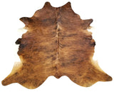 6 Ft Classic Brindled Cowhide Rug - Homeroots