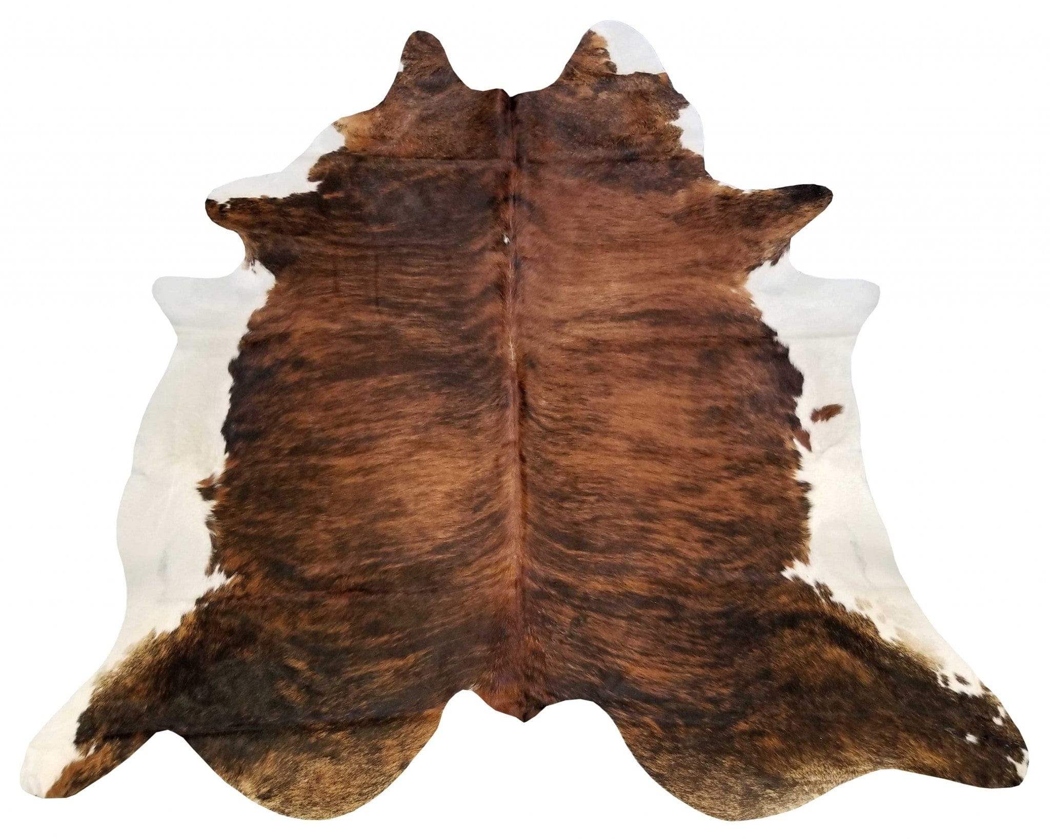 6 Ft Classic Brindled Cowhide Rug - Homeroots - Flyclothing LLC