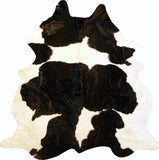 6 Ft Holstein Brindled Cowhide Rug - Homeroots