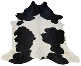 6 Ft Holstein Brindled Cowhide Rug - Homeroots