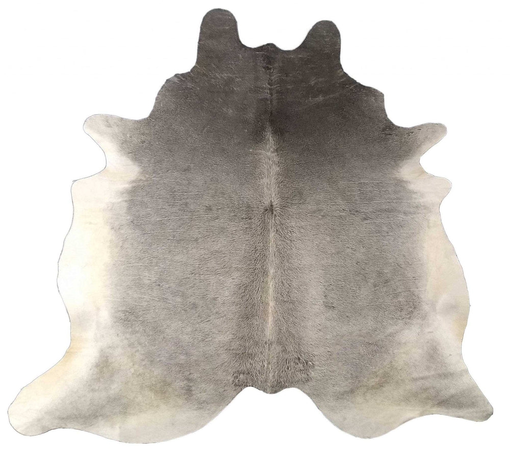 6 Ft Natural Grey Brindled Cowhide Rug - Homeroots - Flyclothing LLC