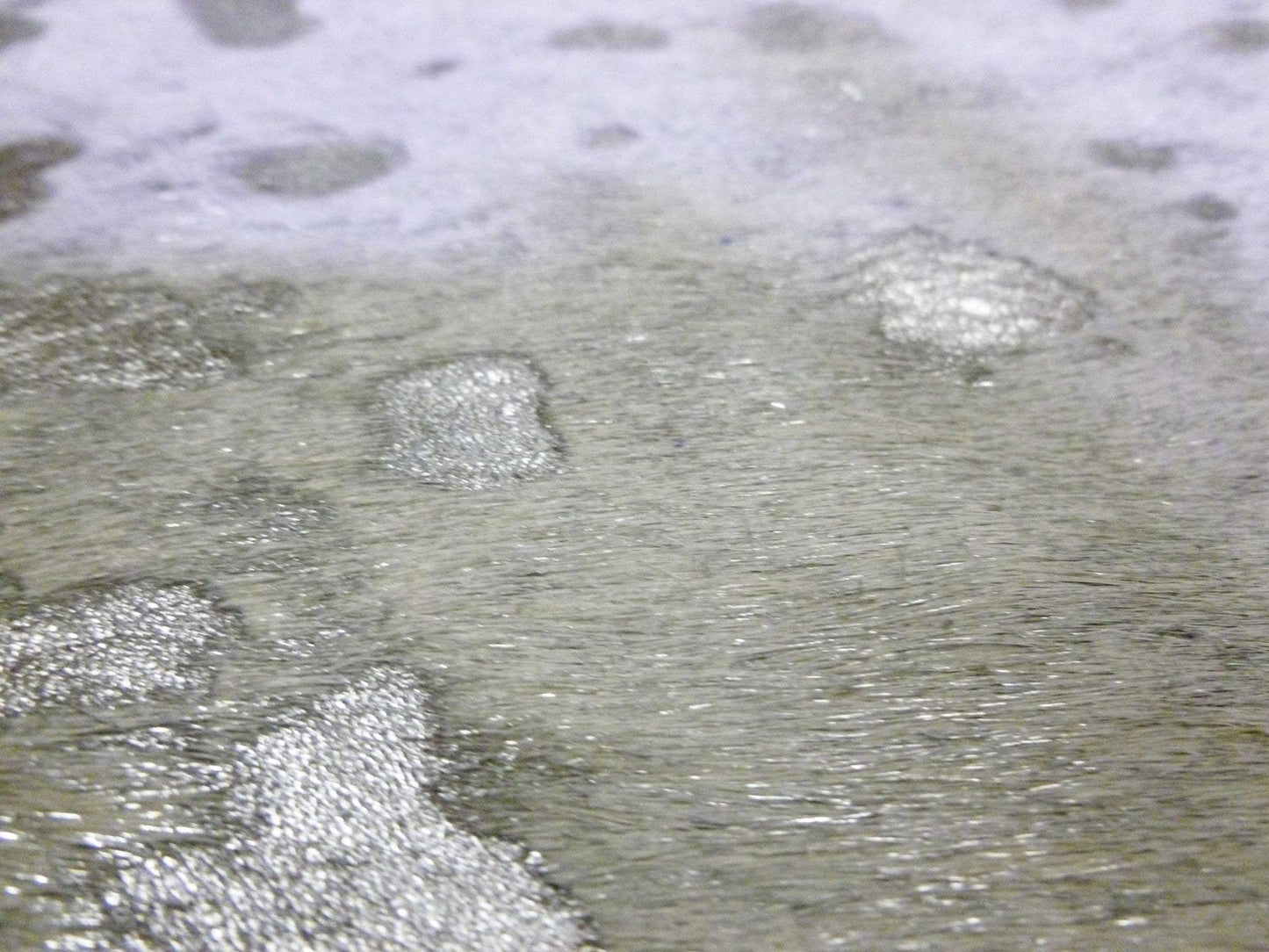 6.5 Ft Silver Devore Brindled Cowhide Rug - Homeroots - Flyclothing LLC