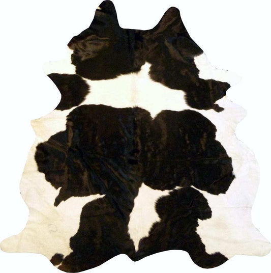 6.5 Ft Holstein Brindled Cowhide Rug - Homeroots - Flyclothing LLC