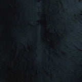 6.5 Ft Black Dyed Brindled Cowhide Rug - Homeroots - Flyclothing LLC