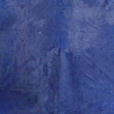 6 Ft Navy Dyed Stenciled Cowhide Rug - Homeroots