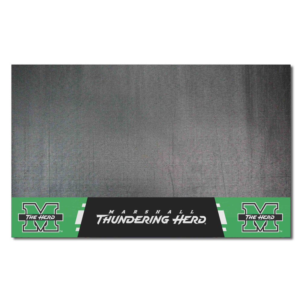 Marshall Thundering Herd Vinyl Grill Mat - 26in. x 42in. - Marshall