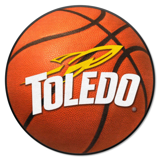 Toledo Rockets Basketball Rug - 27in. Diameter