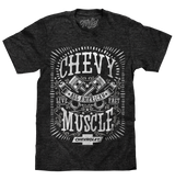 Chevrolet All American Muscle T-Shirt - Gray