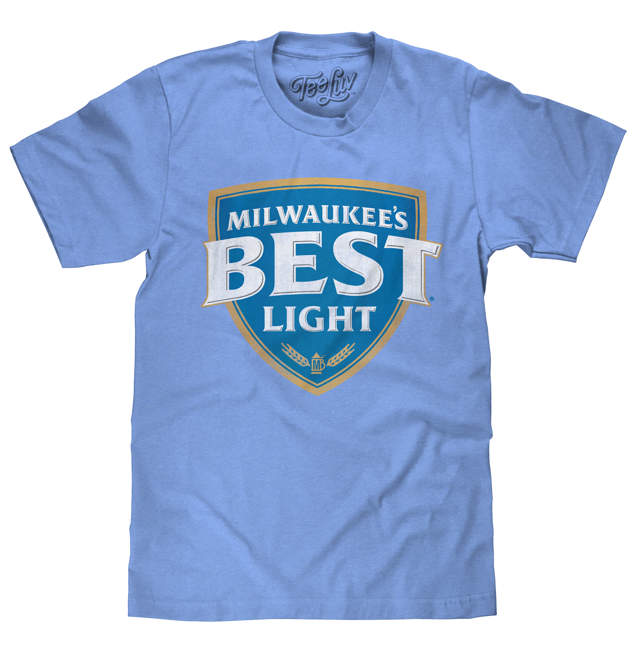 Milwaukee's Best Light Logo T-Shirt - Blue