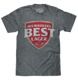 Milwaukee's Best Lager T-Shirt - Gray - Tee Luv - Flyclothing LLC