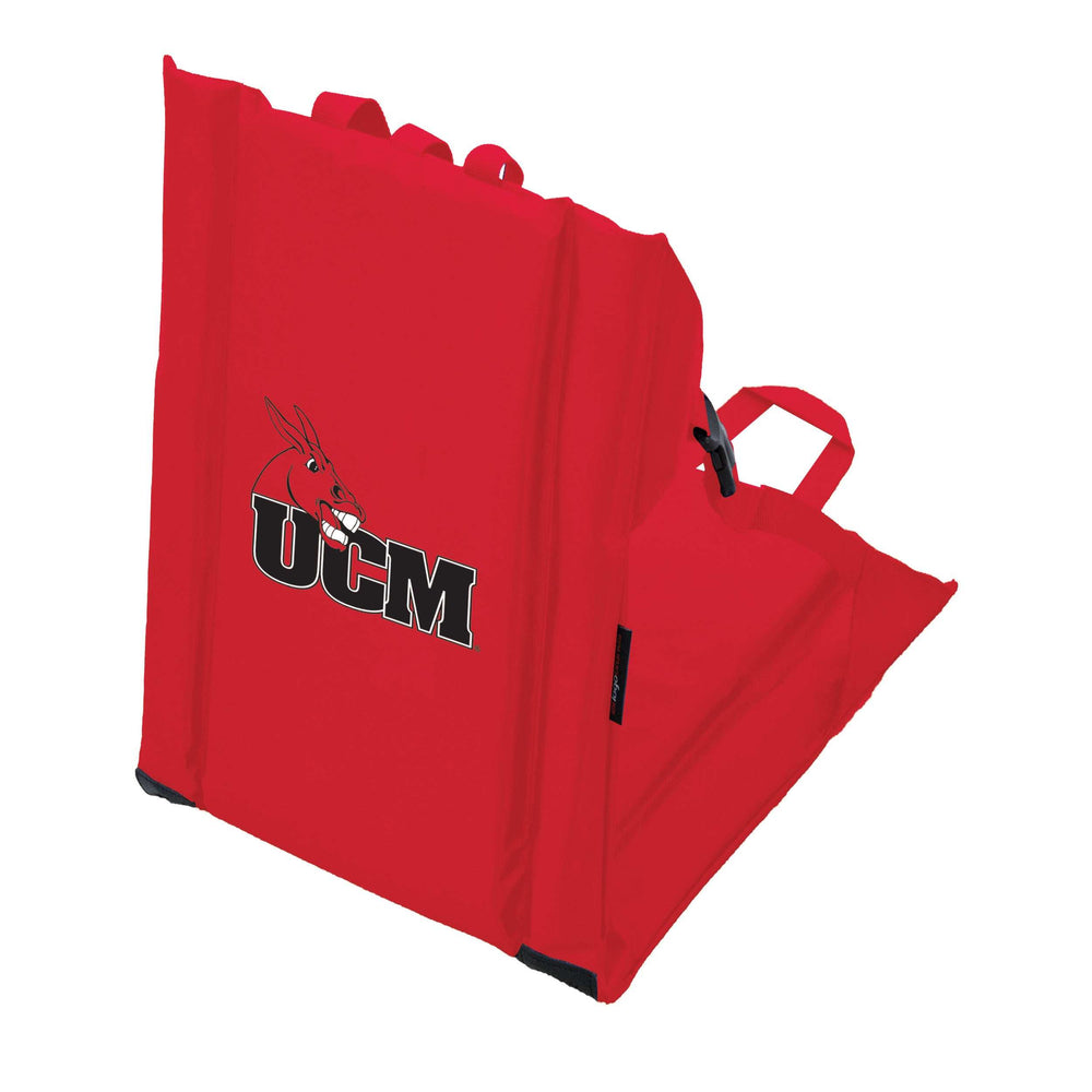 University of Central Missouri Red Stadium Seat f/ Mule w/ UCM - Logo Brands - Flyclothing LLC