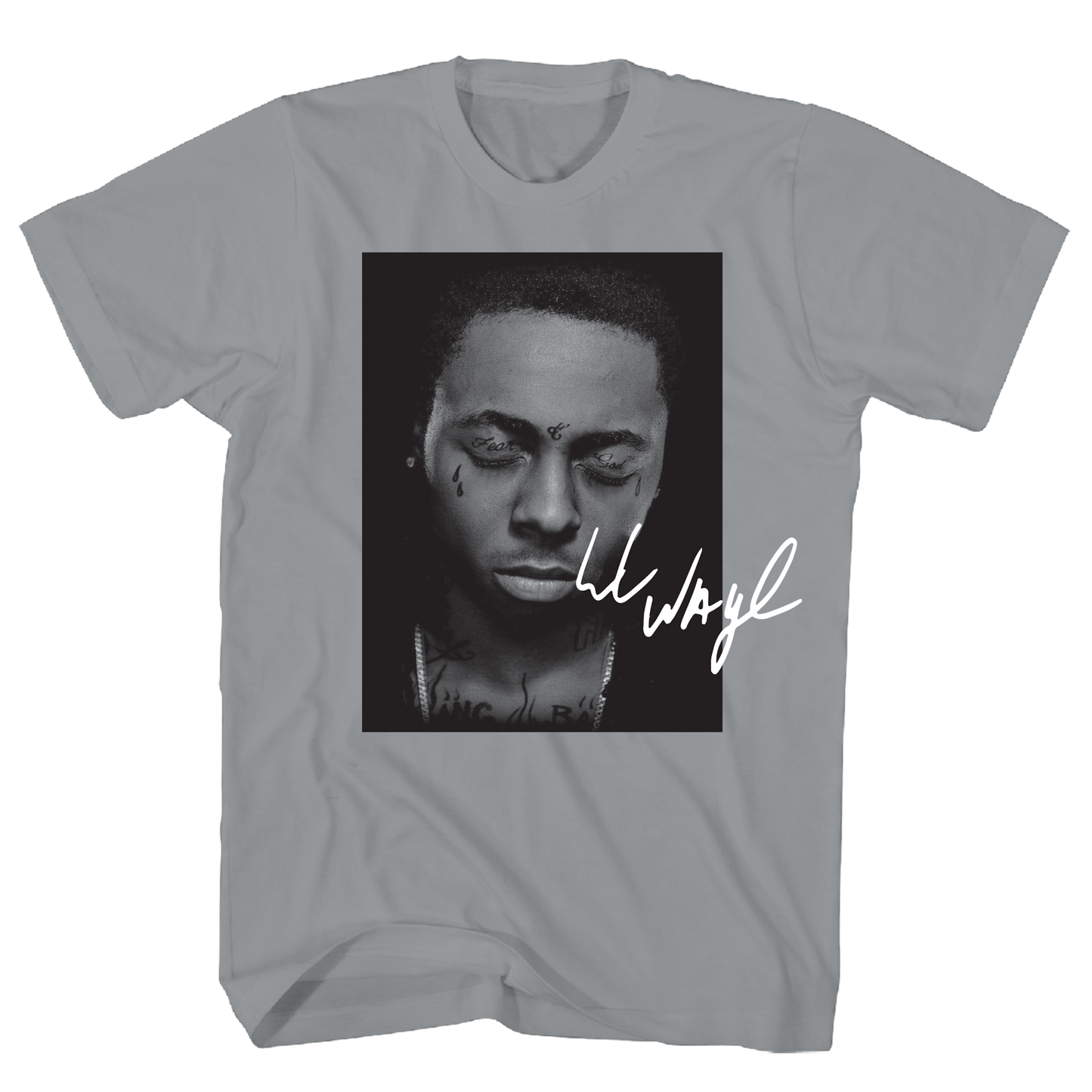 LIL WAYNE BEST WRAPPER PHOTO GRAVEL T-SHIRT