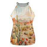Baha Ranch Cactus Desert Women's Tank Top