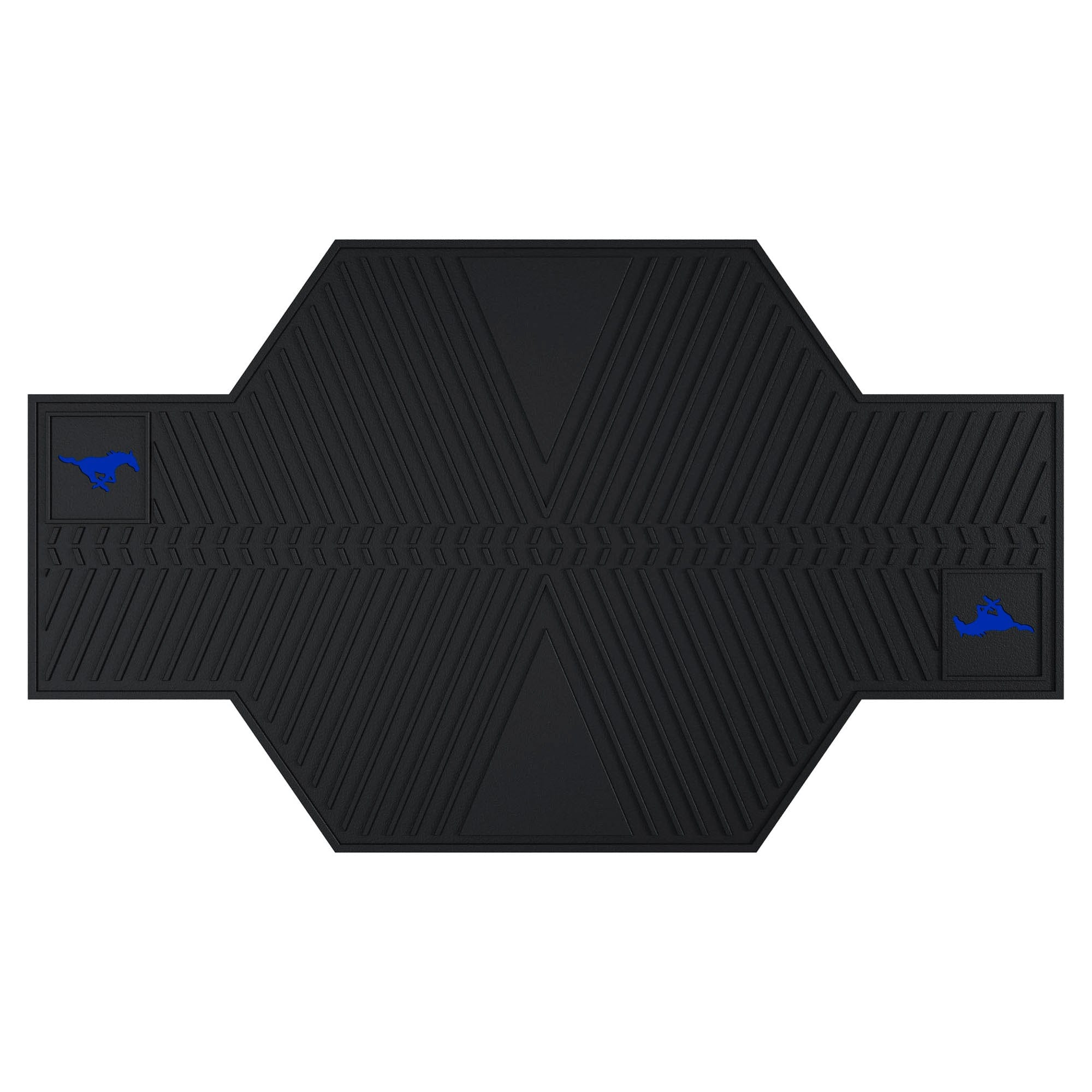 SMU Mustangs Motorcycle Mat