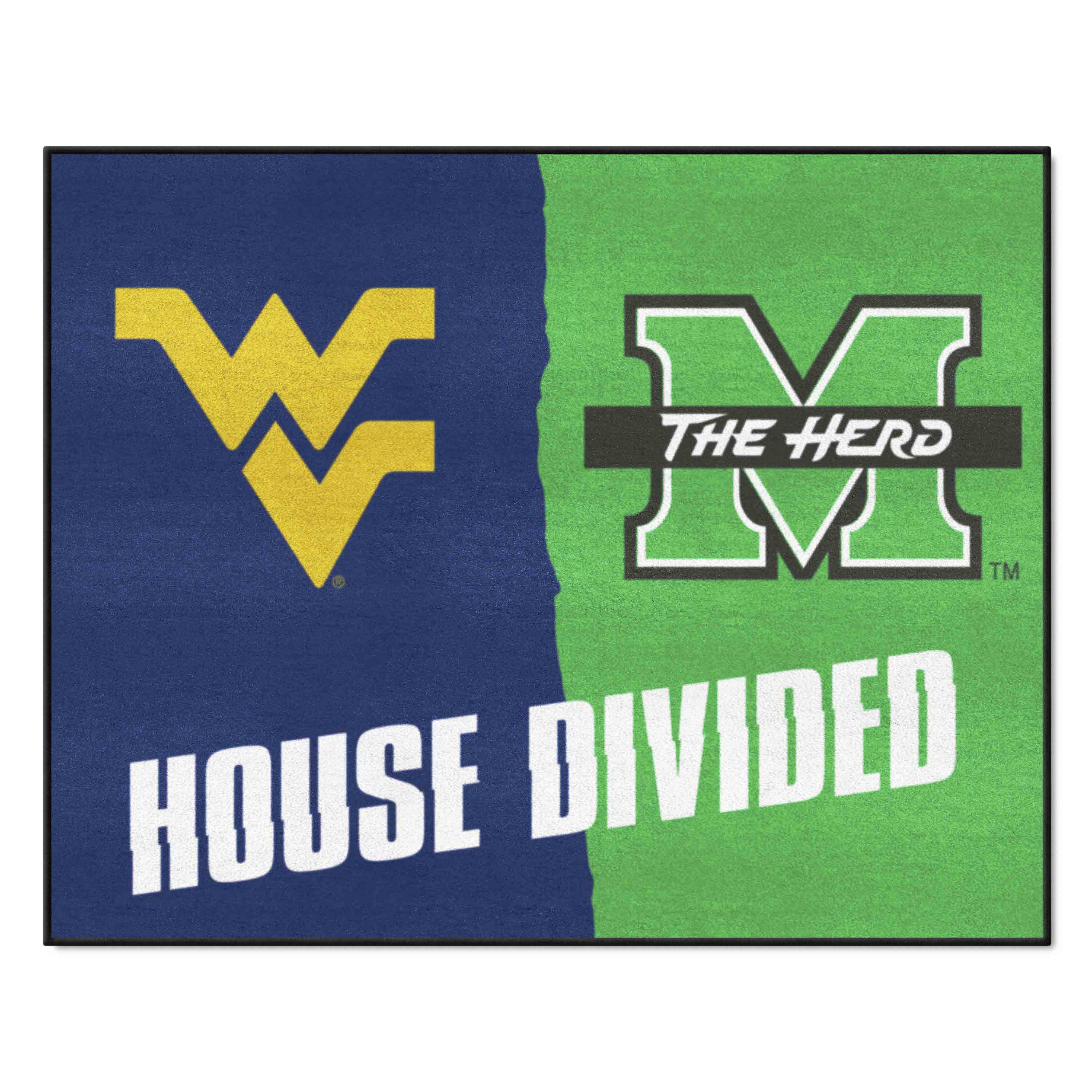 House Divided - Alabama / Auburn House Divided House Divided Rug - 34 in. x 42.5 in. - House Divided - Alabama / Auburn
