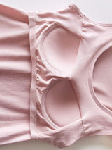 Round Neck Tank with Bra - Trendsi - Flyclothing LLC