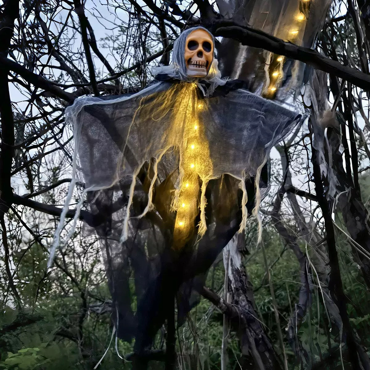 Halloween Decorations Horror Hanging Ghost Skull Skeleton Prop Perfect For Home Outdoor Yard Party Supplies Festival Decorations - My Store - Flyclothing LLC
