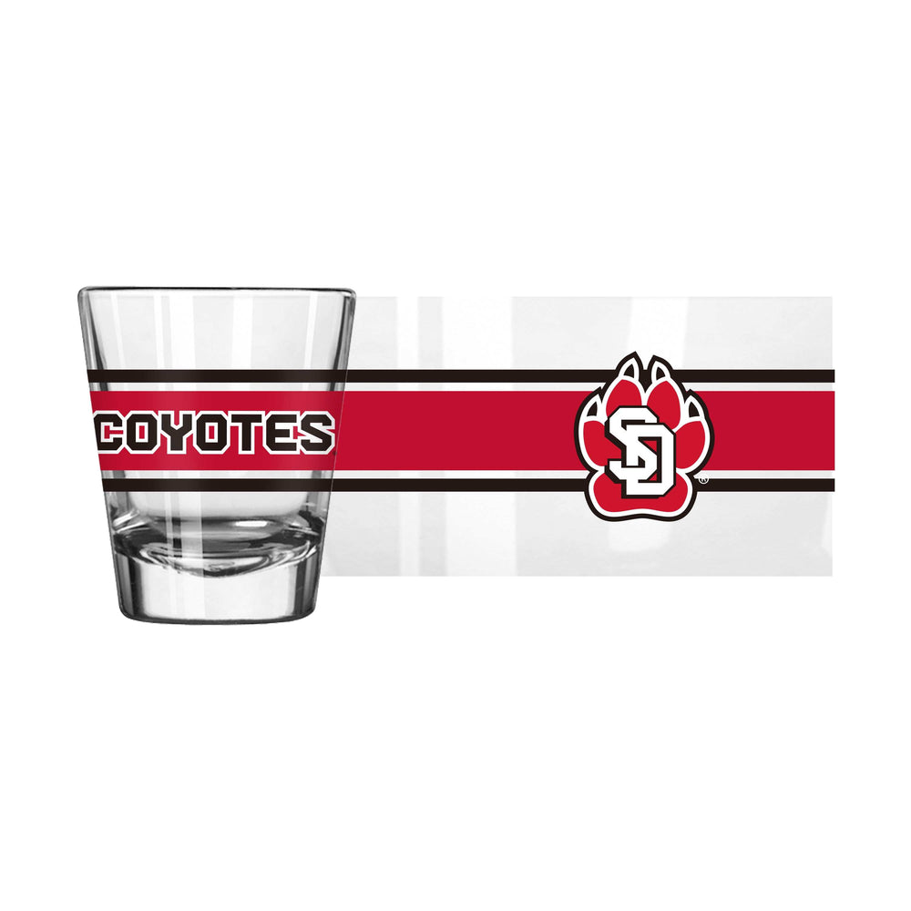 South Dakota 2oz Stripe Shot Glass - Logo Brands - Flyclothing LLC