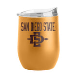 San Diego State 16oz Huddle Powder Coat Curved Bev