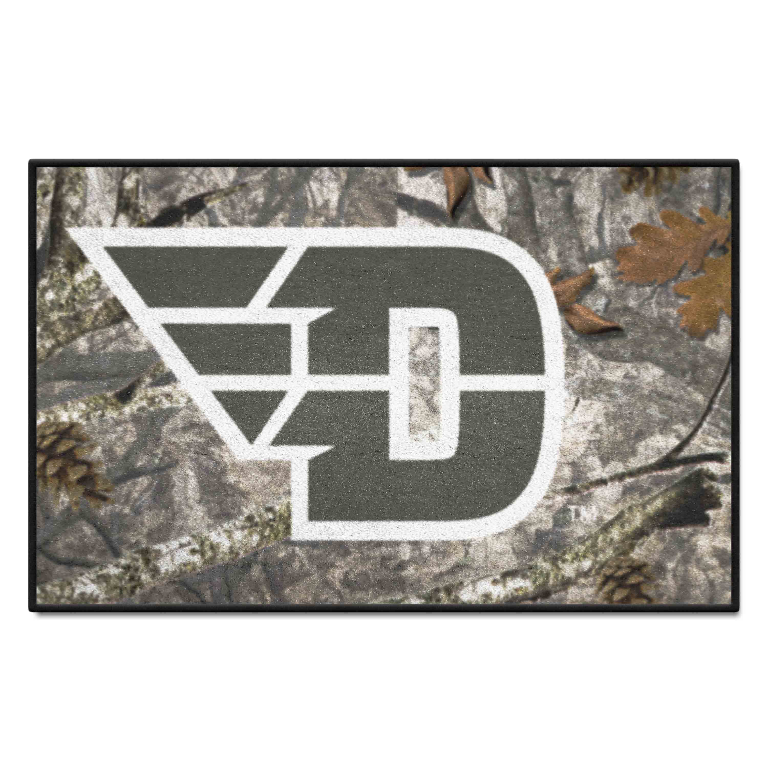 Dayton Flyers Camo Starter Mat Accent Rug - 19in. x 30in. - Dayton