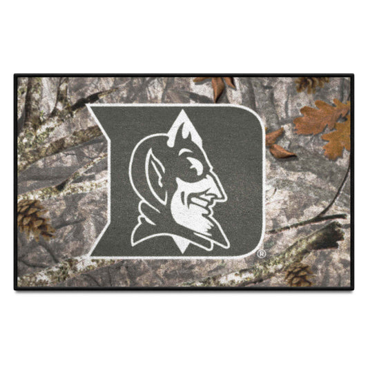 Duke Blue Devils Camo Starter Mat Accent Rug - 19in. x 30in. - Duke