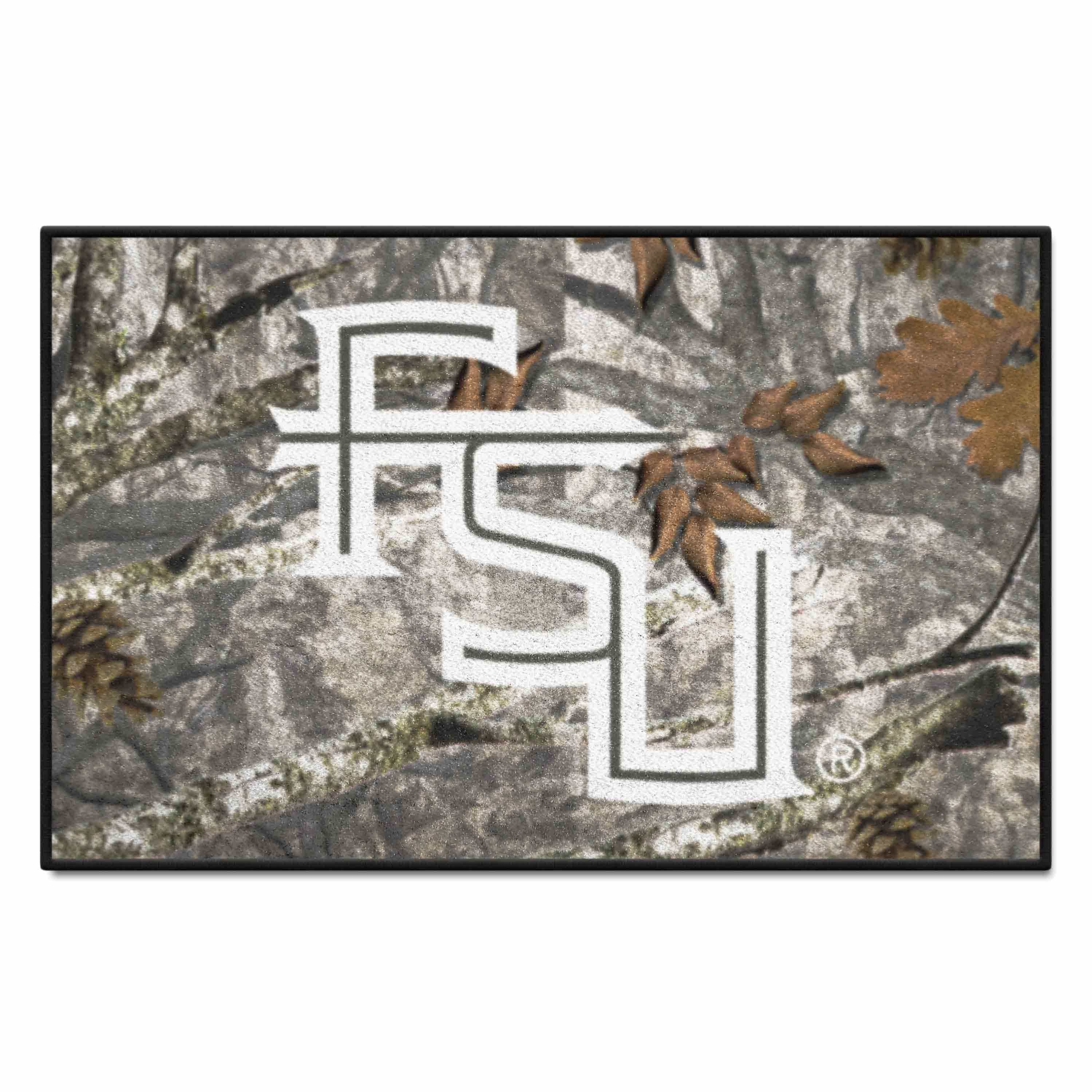 Florida State Seminoles Camo Starter Mat Accent Rug - 19in. x 30in. - Florida State