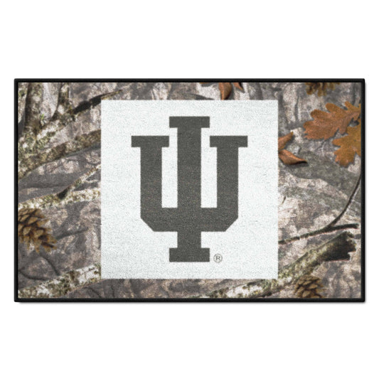 Indiana Hooisers Camo Starter Mat Accent Rug - 19in. x 30in. - Indiana
