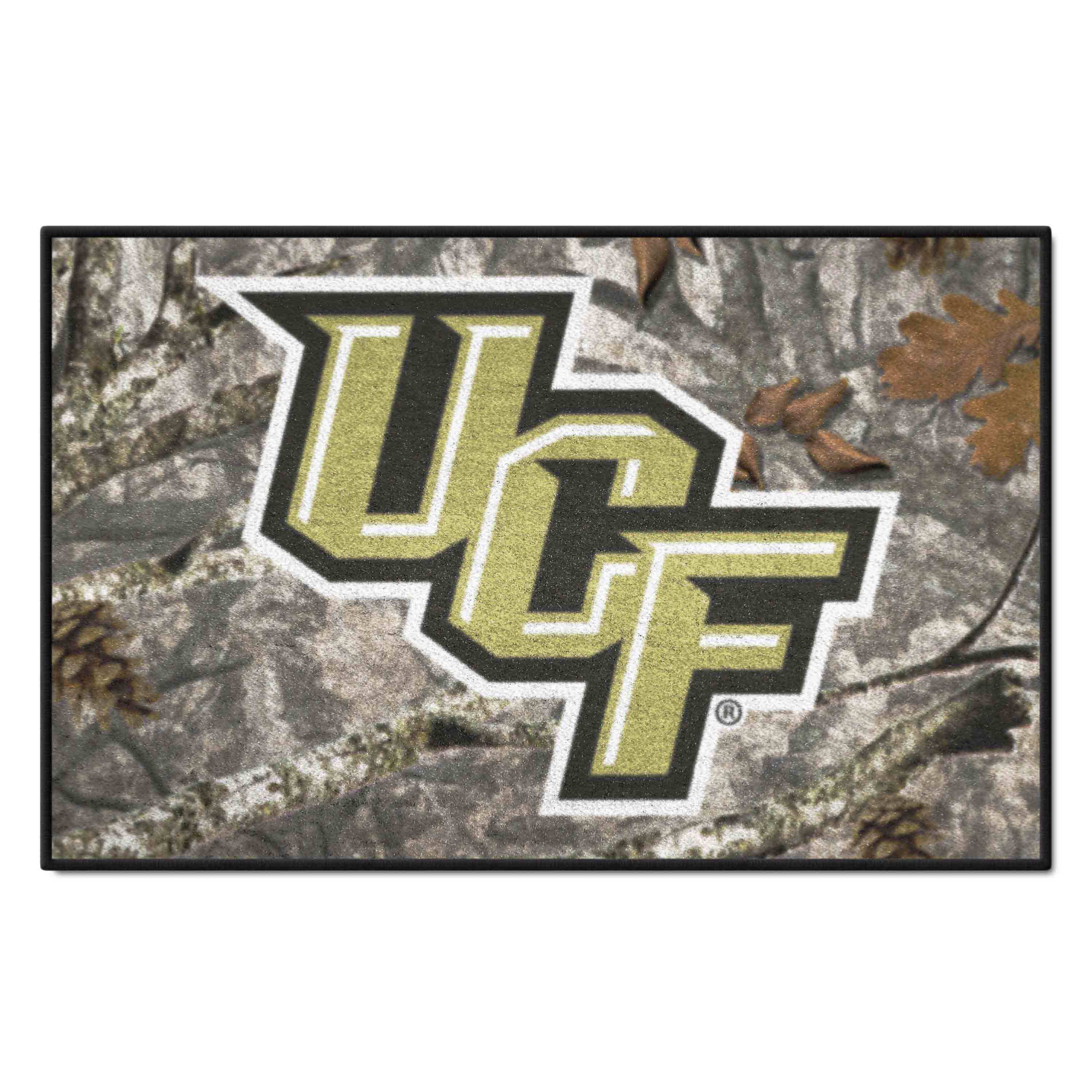 Central Florida Knights Camo Starter Mat Accent Rug - 19in. x 30in. - Central Florida