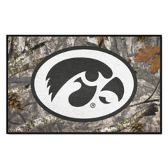 Iowa Hawkeyes Camo Starter Mat Accent Rug - 19in. x 30in. - Iowa