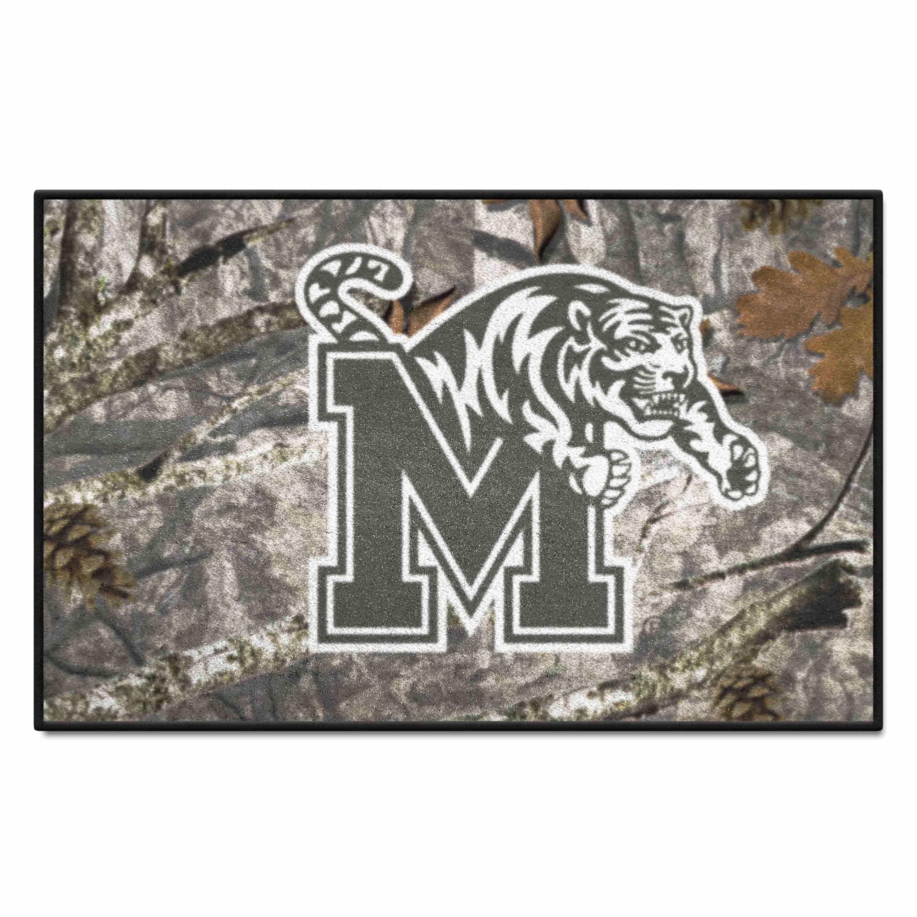 Memphis Tigers Camo Starter Mat Accent Rug - 19in. x 30in. - Memphis