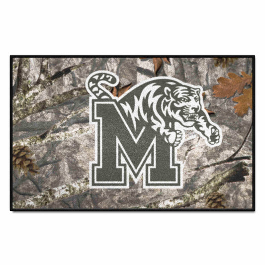 Memphis Tigers Camo Starter Mat Accent Rug - 19in. x 30in. - Memphis