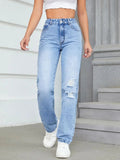 Distressed Jeans with Pockets - Trendsi
