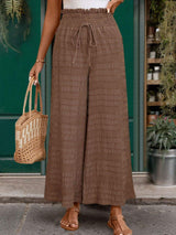 Tied Wide Leg Pants - Trendsi - Flyclothing LLC