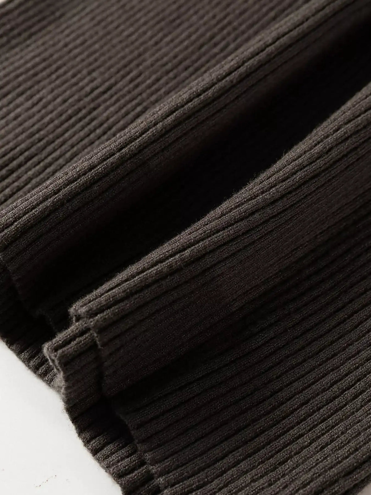 Ribbed Knit High Neck Sleeveless Waist Slim Fit Sweater Vest - Trendsi - Flyclothing LLC