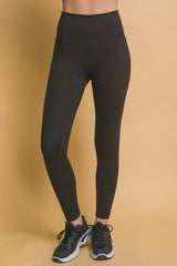 Love Tree High Waist Leggings with Side Pockets - Trendsi