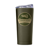 Northern Arizona 20oz Olive Badge Powder Coat Tumbler