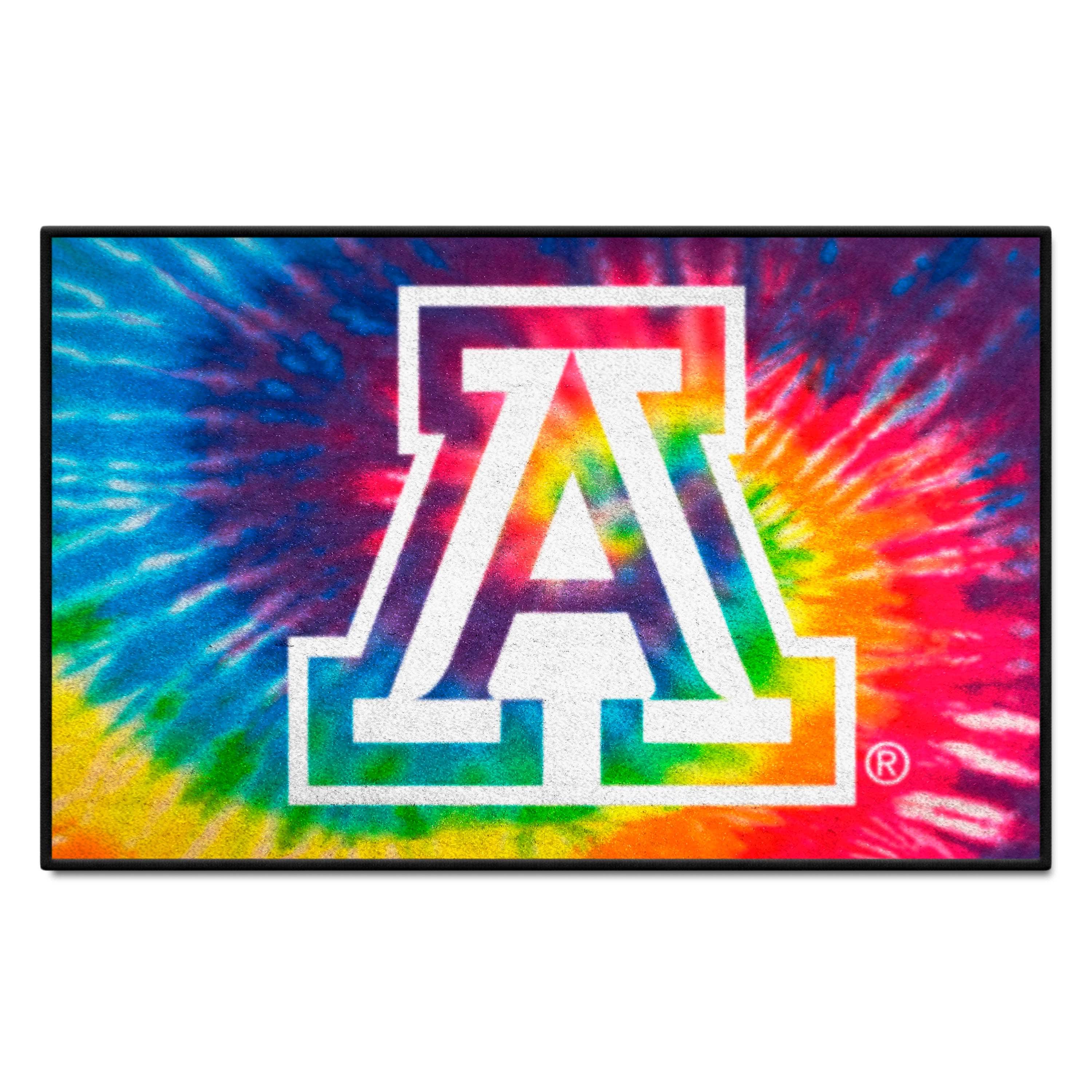 Arizona Wildcats Tie Dye Starter Mat Accent Rug - 19in. x 30in. - Arizona