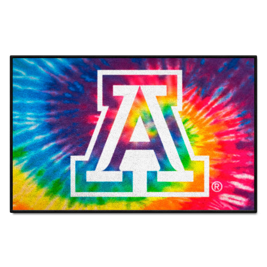 Arizona Wildcats Tie Dye Starter Mat Accent Rug - 19in. x 30in. - Arizona