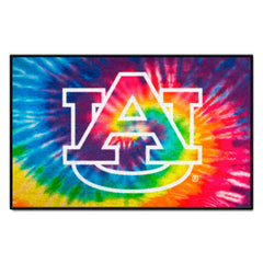 Auburn Tigers Tie Dye Starter Mat Accent Rug - 19in. x 30in. - Auburn