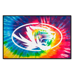Missouri Tigers Tie Dye Starter Mat Accent Rug - 19in. x 30in. - Missouri