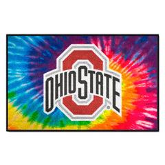 Ohio State Buckeyes Tie Dye Starter Mat Accent Rug - 19in. x 30in. - Ohio State