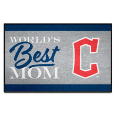 Cleveland Guardians World's Best Mom Starter Mat Accent Rug - 19in. x 30in. - Cleveland Guardians