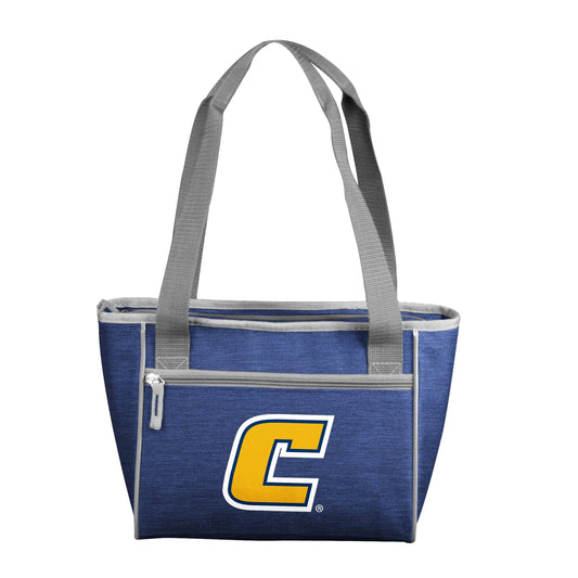 UT Chattanooga Crosshatch 16 Can Cooler - Logo Brands - Flyclothing LLC