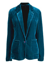 Pocketed Button Up Lapel Collar Blazer - Trendsi - Flyclothing LLC