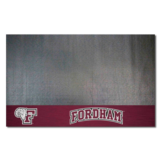 Fordham Rams Vinyl Grill Mat - 26in. x 42in. - Fordham