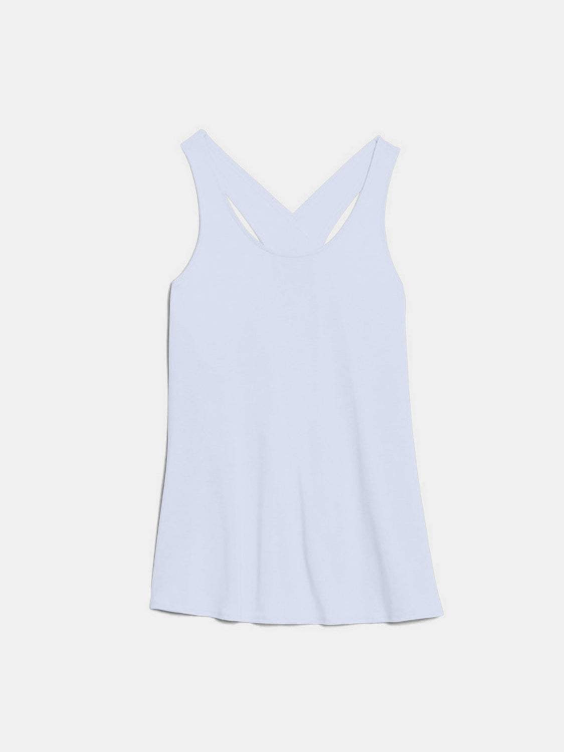 Crisscross Scoop Neck Active Tank - Trendsi - Flyclothing LLC