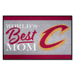 Cleveland Cavaliers World's Best Mom Starter Mat Accent Rug - 19in. x 30in. - Cleveland Cavaliers